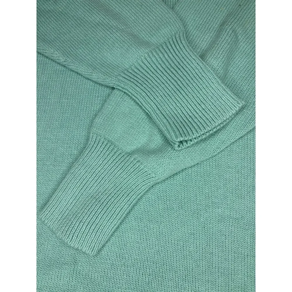 Vintage Minty Ralph Lauren Men’s Button Collar Sweater 100% Cotton Sz Lg - Picture 4 of 6